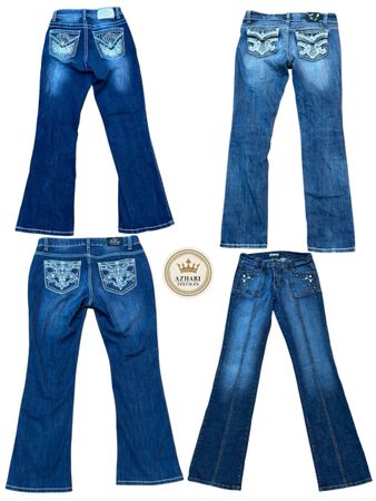 Y2K Embalished jeans 10 pcs At 582