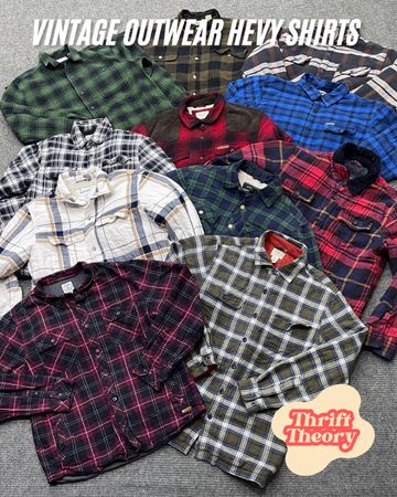 Vintage Outwear Heavy Shirts - (25/02)