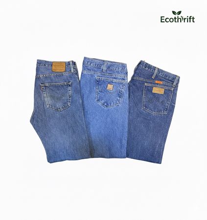 Mixed Brands Jeans- Carhartt, Levi’s & Wrangler