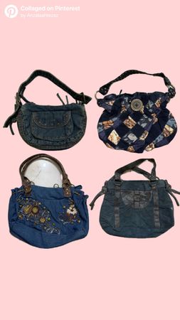 Y2K IT Girls Denim Bags