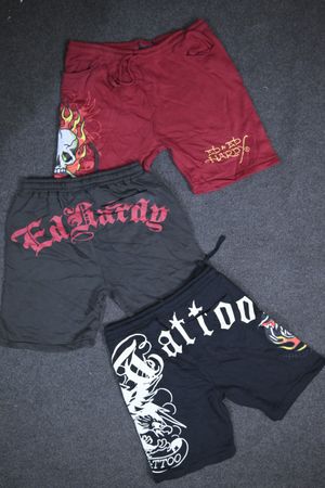 Ed Hardy Men's Shorts, 20 pcs, (Ed-010), Mix Colours and Sizes