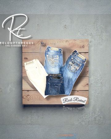 RT 1420 Rock Revival Mix Jeans