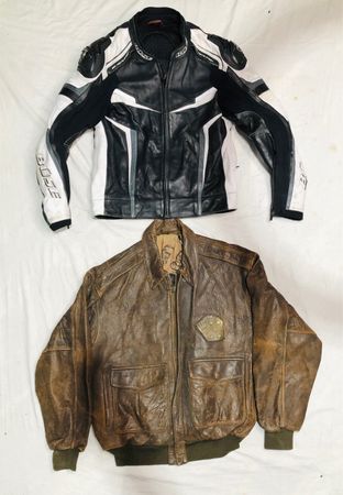 Original Vintage Leather Jackets Mix | Flight A-2 Style, Motorbike, Bomber & Straight