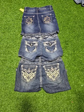 Y2K Embellished Sexy Shorts