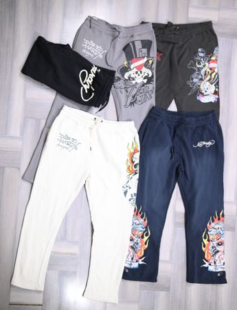 Ed Hardy Trousers, Mix colors and sizes, (15 pcs), (ED-020)