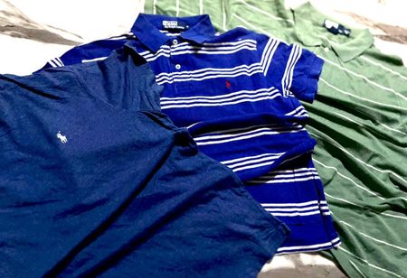 Authentic polo Ralph Lauren t-shirt 10 Pcs bundle HT-003