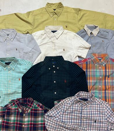 9 Pieces Kids Ralph Lauren Button Up Shirts