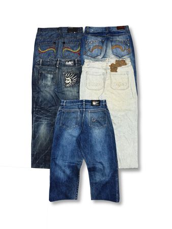 Japanese Y2K HipHop Jeans (AT-6)