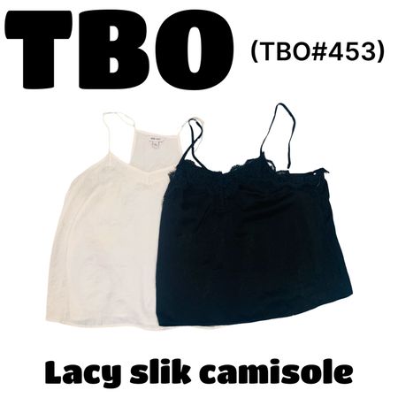 Camisole en soie dentelle #453