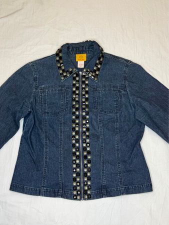 Y2K Denim Jackets | V-T375