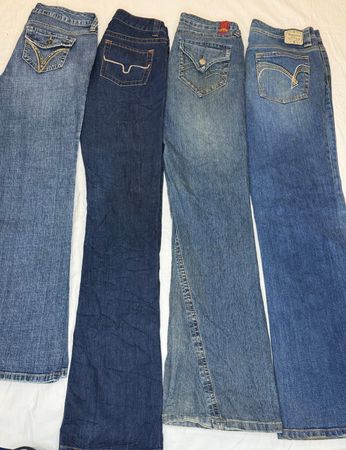 Y2K Flare Jeans | V-T376