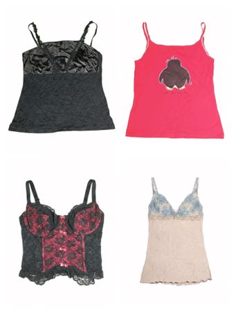 Y2K cami tops 10 pieces