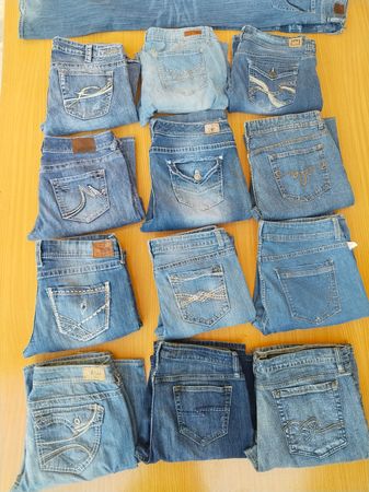 Ladies bootcut jeans (LJ-46)