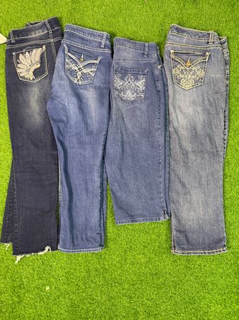 AV-1107 Y2K Style Capri Pants