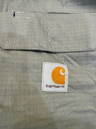 AVG-0258 Carhartt Men Shirts Silver/Grey Color