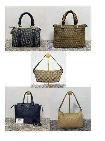 Luxury Designer Bags, Christian Dior, Fendi, Gucci & Prada
