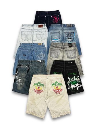 Japanese Y2K HipHop Shorts (ATs-2)