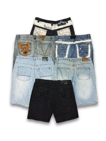 Japanese Y2K HipHop Shorts (ATs-4)