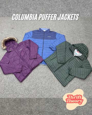 Columbia Puffer Jackets - (26/02)