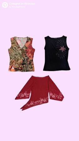 Y2K Summery Girls Blouse