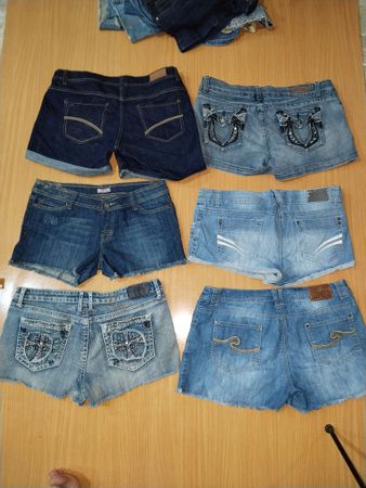 Oversize ladies mini shorts (MSH-28)