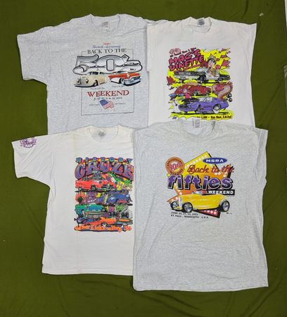 RV2320 Car printed Oversized Tshirts