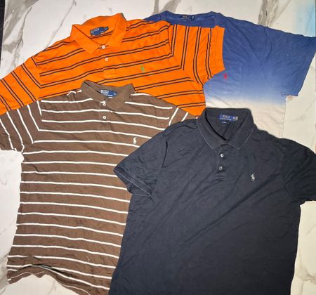 Authentic polo Ralph Lauren t-shirt 10 Pcs bundle 2×B 2G VH-003