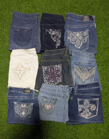 EARL JEANS AND OTHER MIX BRANDS MINI SKIRTS (C 013)