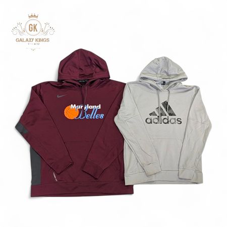 Suéteres Nike e Adidas