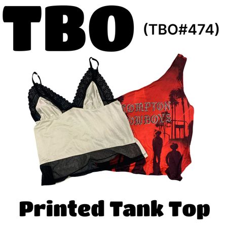 Printed tank top   # 474