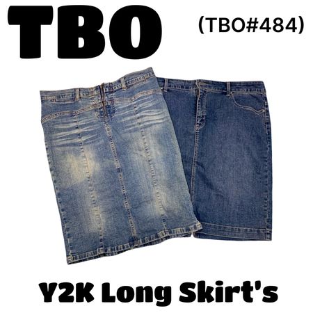 Y2k long skirt