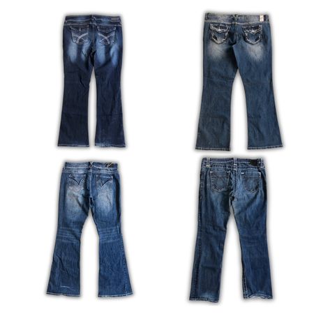 Y2K FLARE & BOOTCUT JEANS BUNDLE - 09 PCS