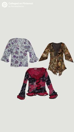 Y2K Soft Girl era Blouse