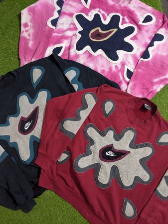 Upcycle Nike Patchwork Sweatshirt