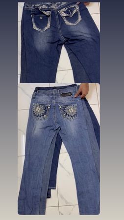 Men’s Y2K Embroidered Jeans 8 pcs