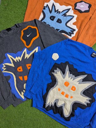 Upcycle Nike sweatshirt patchwork