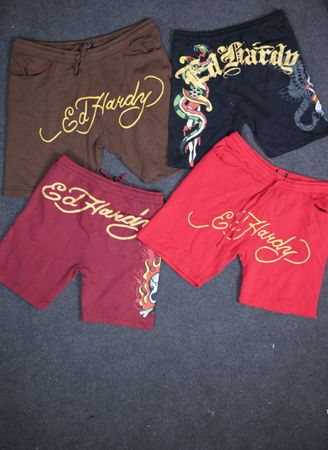 Ed Hardy Men's Shorts, 20 pcs, (Ed-011), Mix Colours and Sizes