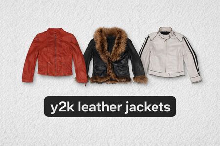 Y2K Leather Jackets – Premium Vintage Style Zip Up Outerwear