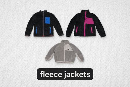 Vintage Fleece Jackets – Y2K Zip Up Cozy Streetwear