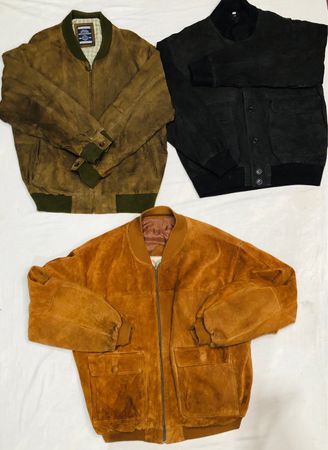 Suede Leather Jackets | A-2 Style, bomber| 1