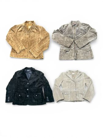 Tv 52 Suede leather coat 8P