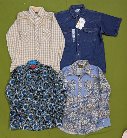💥 RV2339 Vintage Western Shirts