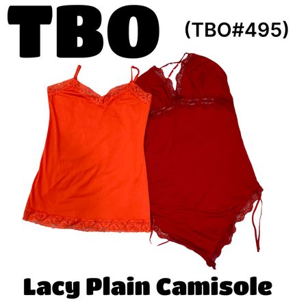 Camisole unie en dentelle #495