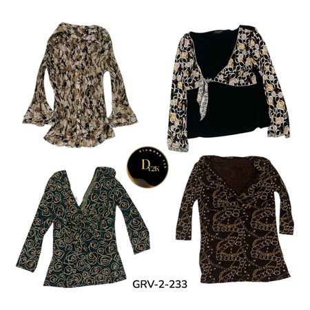 Y2K Long Sleeve Top – Cute Retro Fashion.  (GRV-2-231)