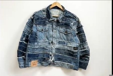 Upcycle Patchwork Levis Denim Jackets