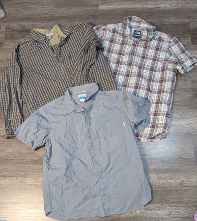 4073 - The North Face, Columbia, Patagonia Chemises à manches courtes et longues
