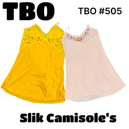 Silk camisoles  #505
