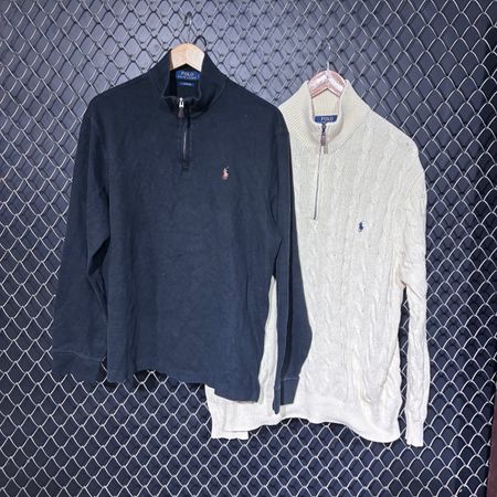 Ralph Lauren 1/4 zip Sweater (Fnc:1590)