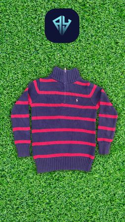 A.Y171 Kids Ralph Lauren 1/4 zip