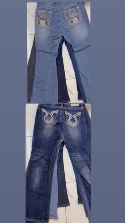 Men’s Y2K Rhinestone-Embellished jeans